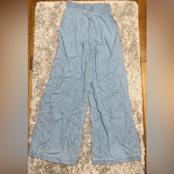Flowy/Flared Pants Light Blue Women’s Xs - Picture 3 of 3